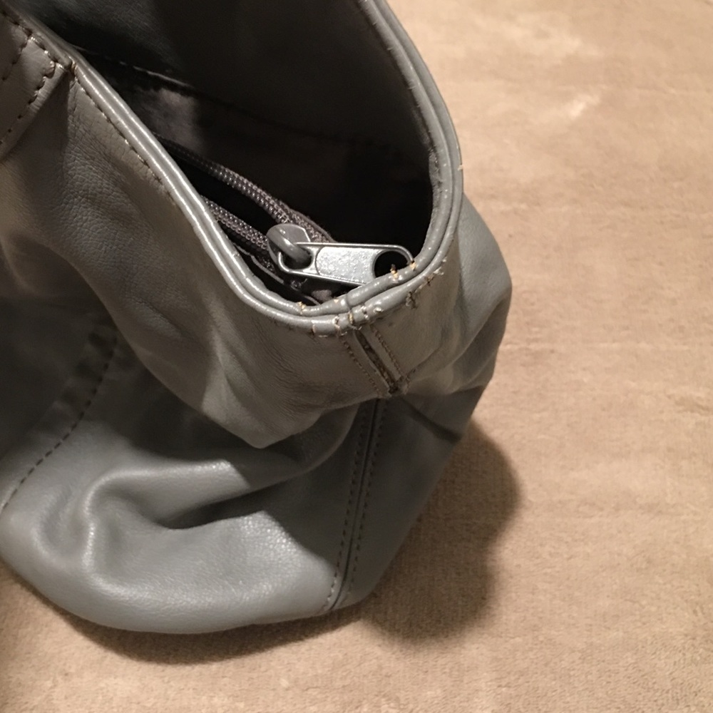Gray purse
